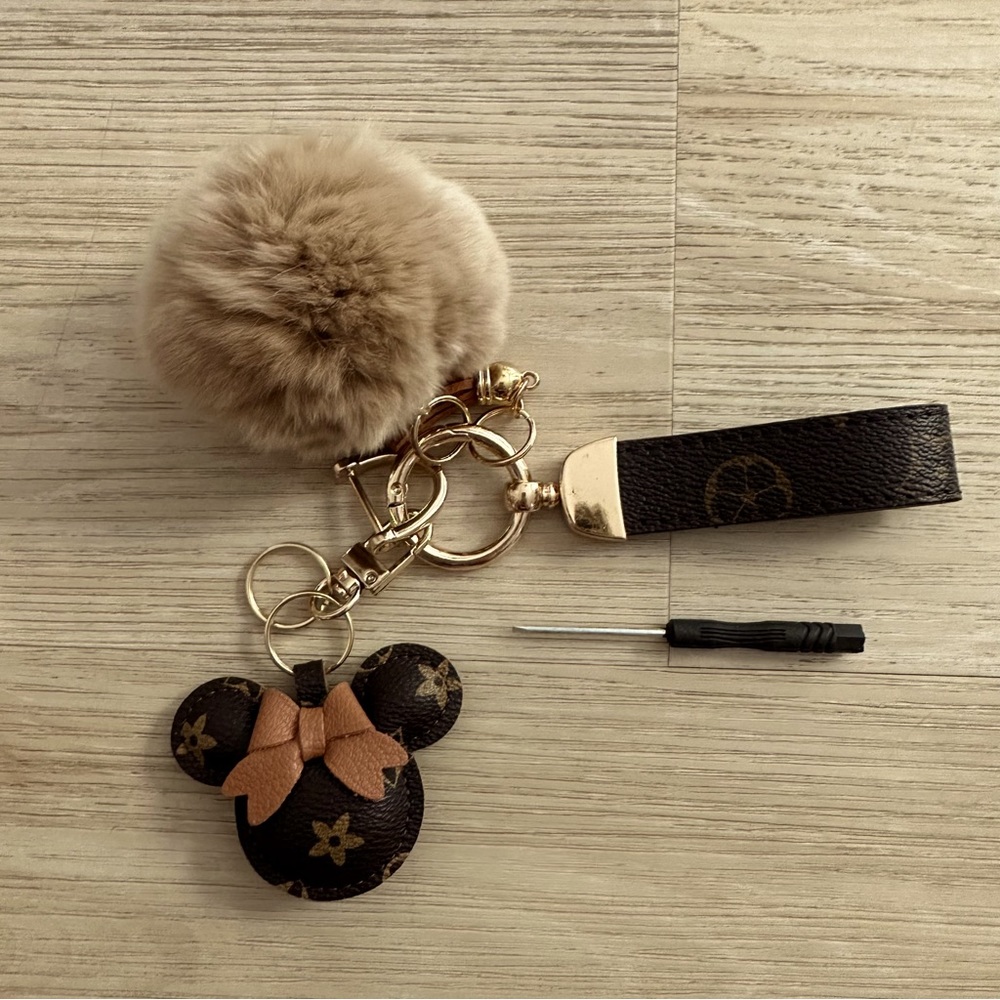 Luxury Handmade Minnie Mouse KeyChain